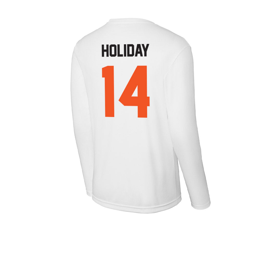 Oklahoma State - NCAA Baseball : Brian Holiday - Activewear Long Sleeve T-Shirt