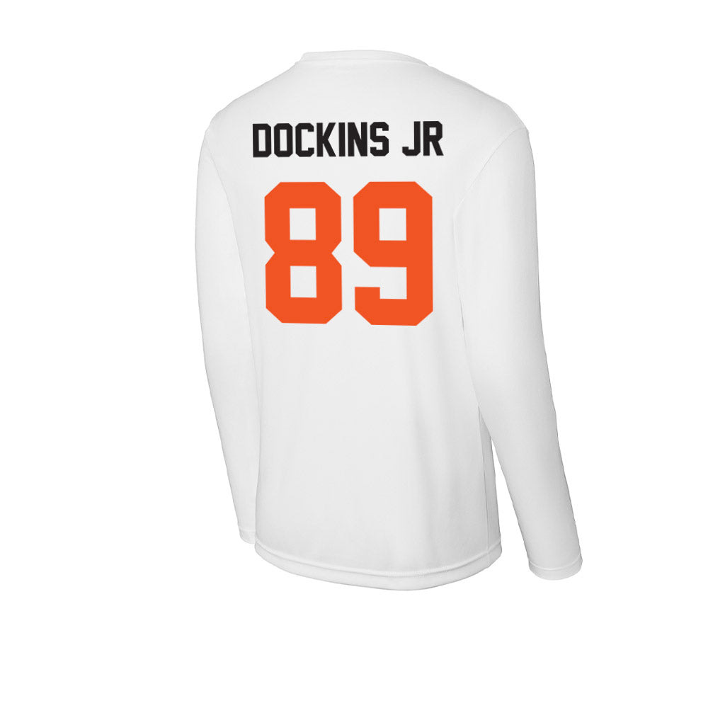 Oklahoma State - NCAA Football : Marcus Dockins Jr - Activewear Long Sleeve T-Shirt