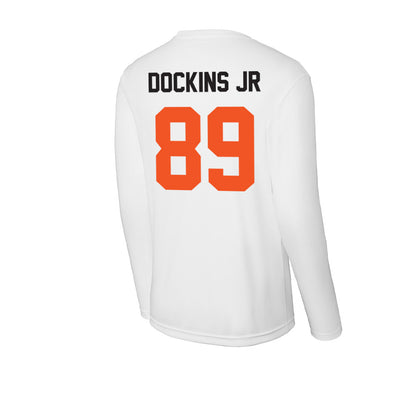 Oklahoma State - NCAA Football : Marcus Dockins Jr - Activewear Long Sleeve T-Shirt