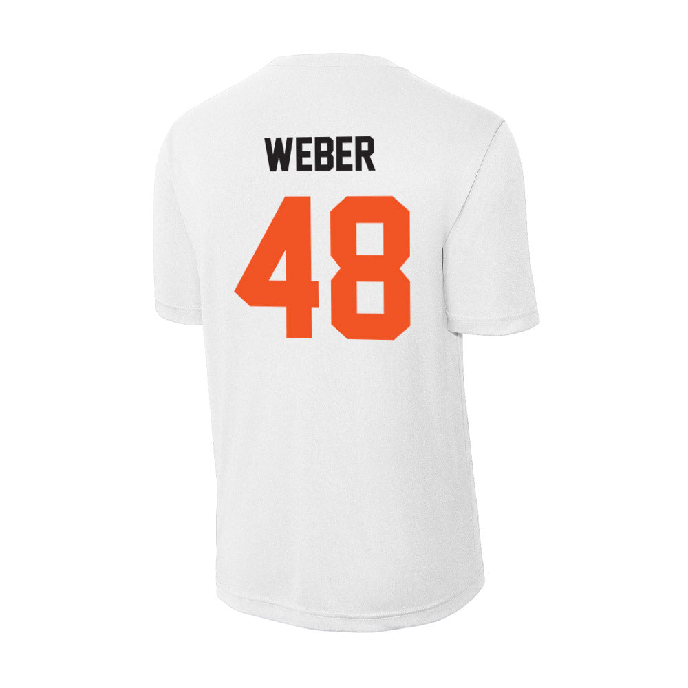 Oklahoma State - NCAA Baseball : Aaron Weber - Activewear T-Shirt-1