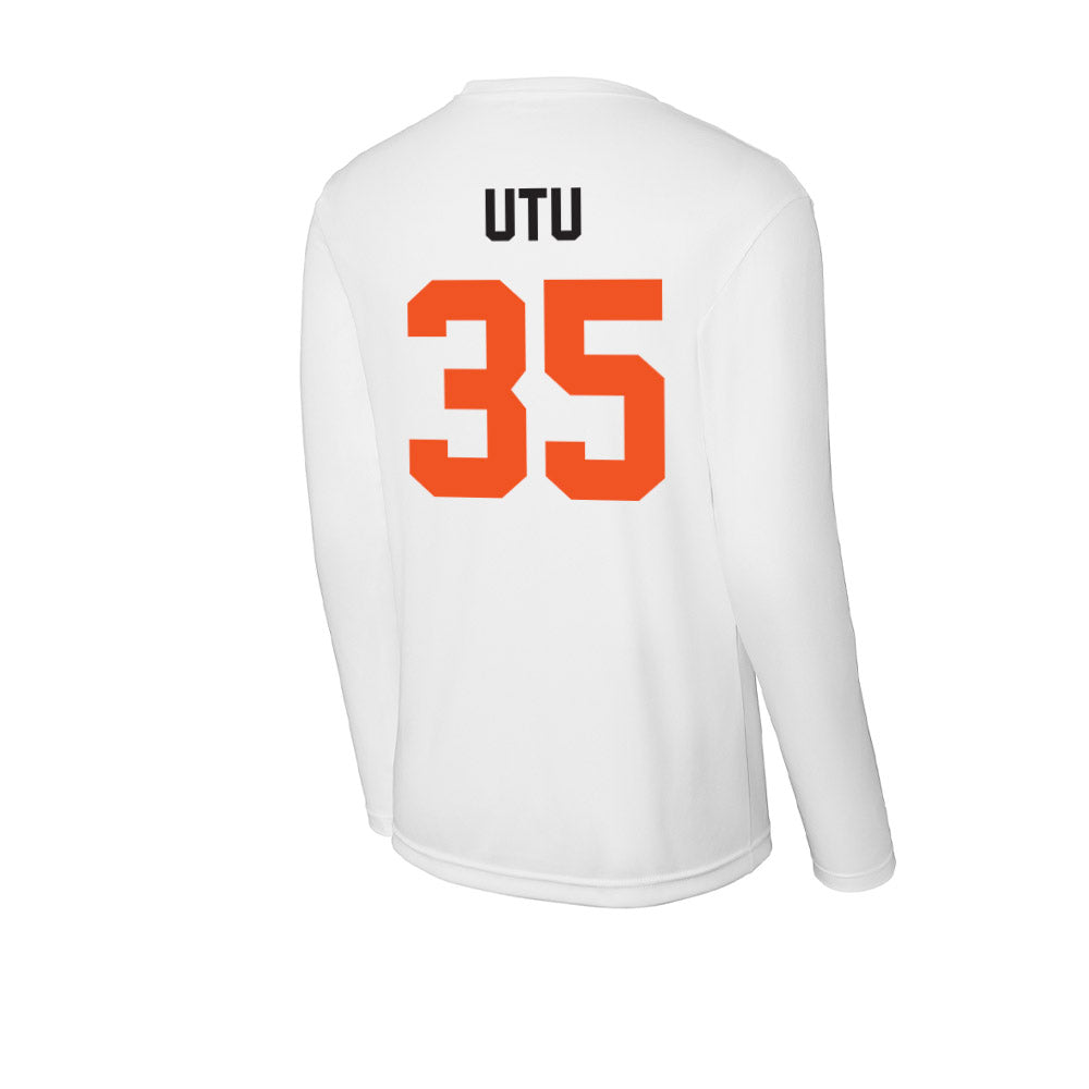 Oklahoma State - NCAA Football : Poasa Utu - Activewear Long Sleeve T-Shirt