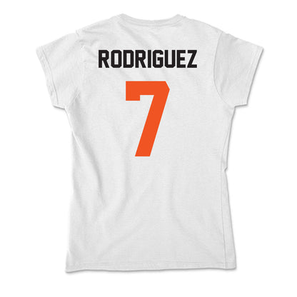 Oklahoma State - NCAA Women's Basketball : Maria Rodriguez - Soft Style Women’s T-Shirt-1