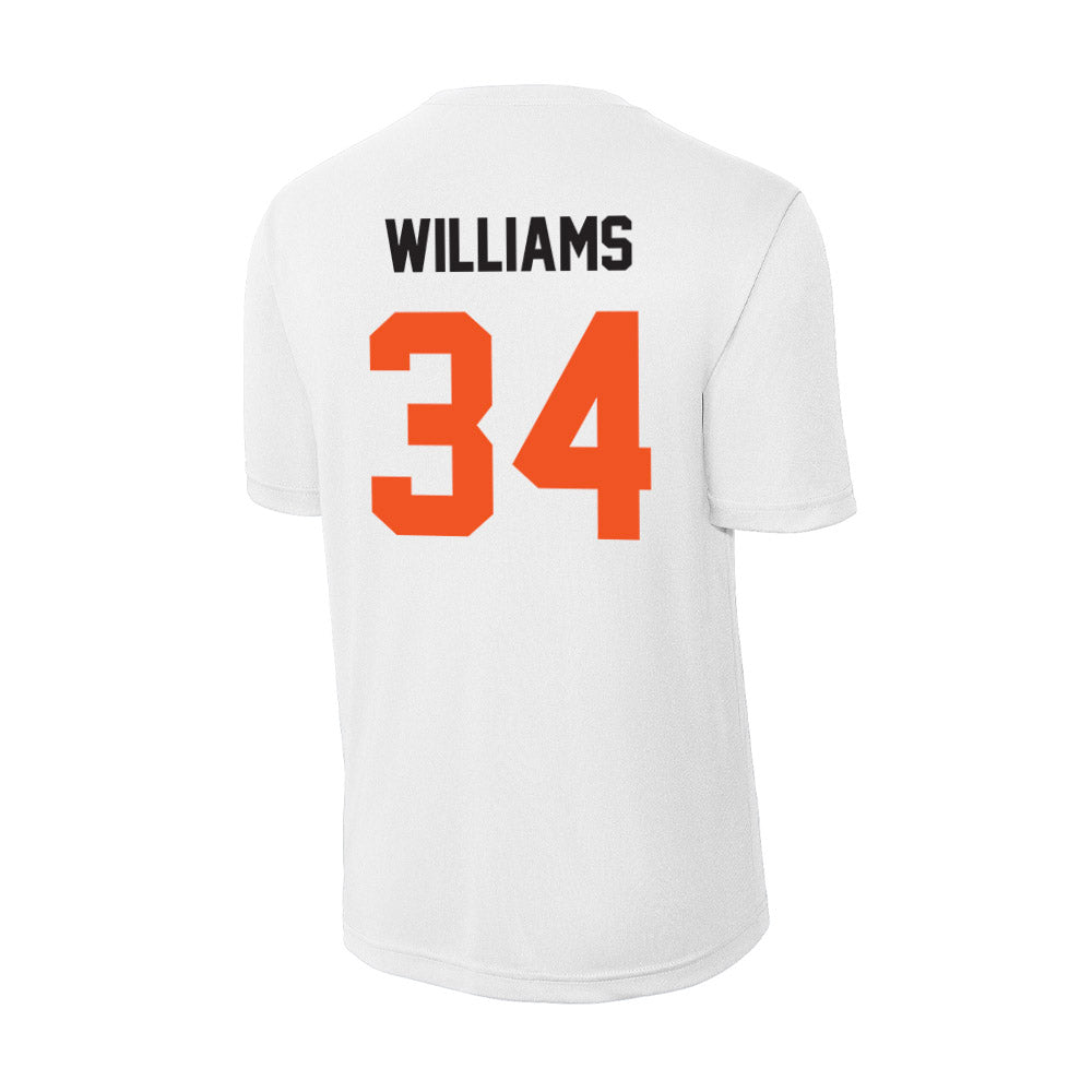 Oklahoma State - NCAA Women's Basketball : Landry Williams - Activewear T-shirt