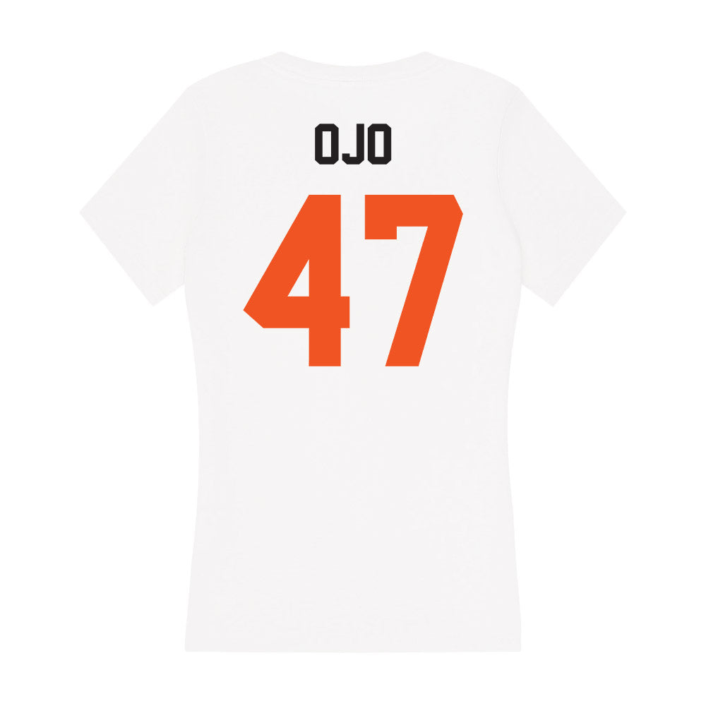 Oklahoma State - NCAA Football : Patrick Ojo - Women's V-Neck T-Shirt-1