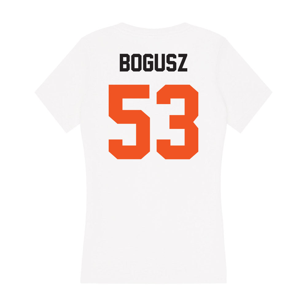 Oklahoma State - NCAA Baseball : Ryan Bogusz - Women's V-Neck T-Shirt-1