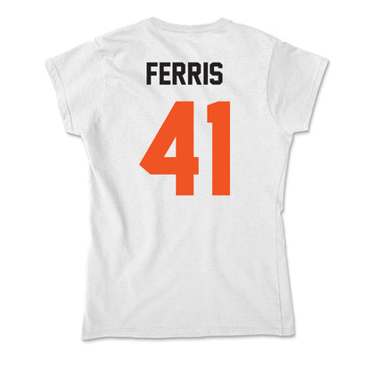 Oklahoma State - NCAA Baseball : Kash Ferris - Soft Style Women’s T-Shirt-1