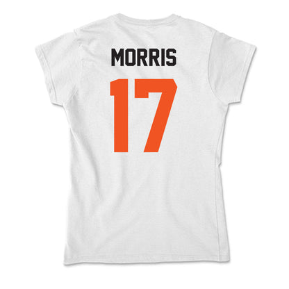 Oklahoma State - NCAA Women's Soccer : Reganne Morris - Soft Style Women’s T-Shirt-1