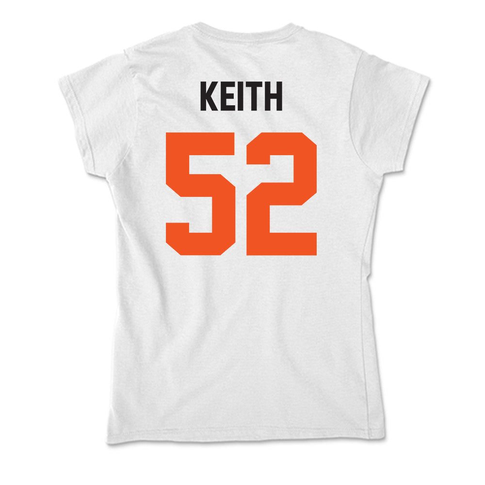 Oklahoma State - NCAA Football : Garrett Keith - Soft Style Women’s T-Shirt-1