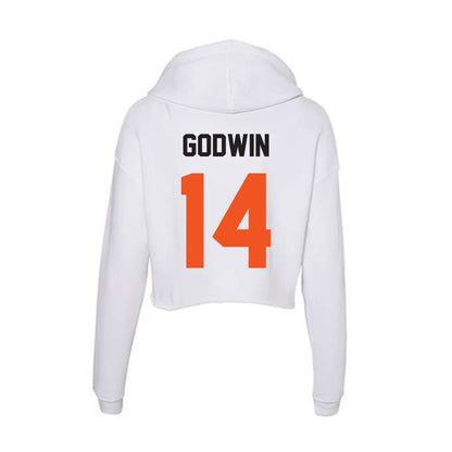 Oklahoma State - NCAA Softball : Karli Godwin - Women's Crop Fleece Hoodie-1