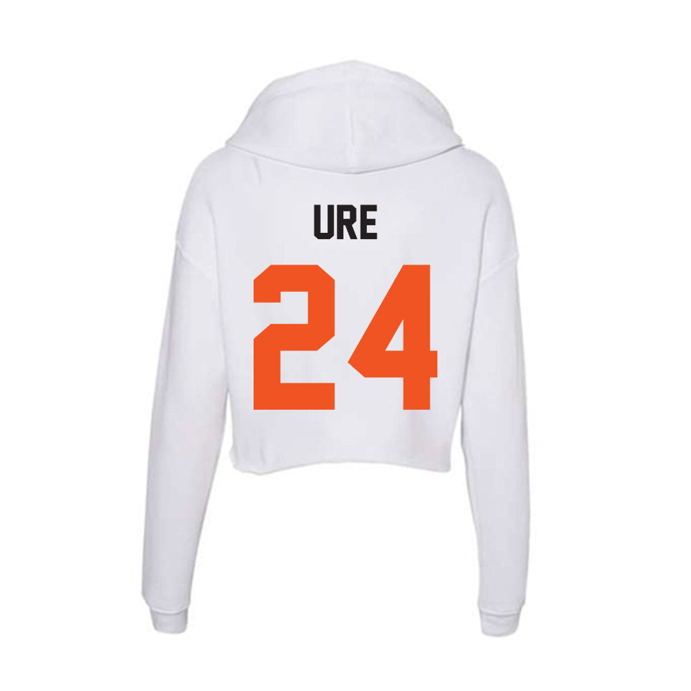 Oklahoma State - NCAA Baseball : Ryan Ure - Women's Crop Fleece Hoodie-1