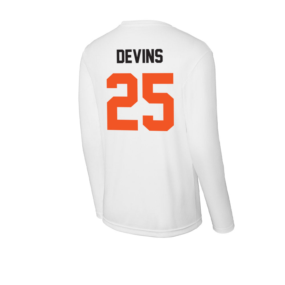 Oklahoma State - NCAA Football : Hudson Devins - Activewear Long Sleeve T-Shirt