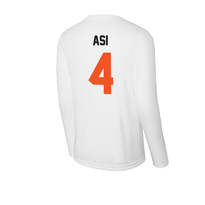 Oklahoma State - NCAA Women's Basketball : Anna Gret Asi - Activewear Long Sleeve T-Shirt