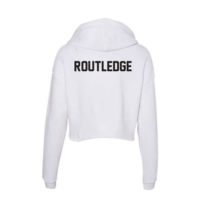 Oklahoma State - NCAA Wrestling : Kody Routledge - Women's Crop Fleece Hoodie-1