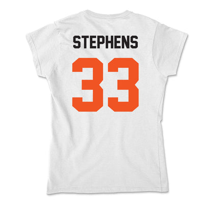 Oklahoma State - NCAA Football : Donavan Stephens - Soft Style Women’s T-Shirt-1