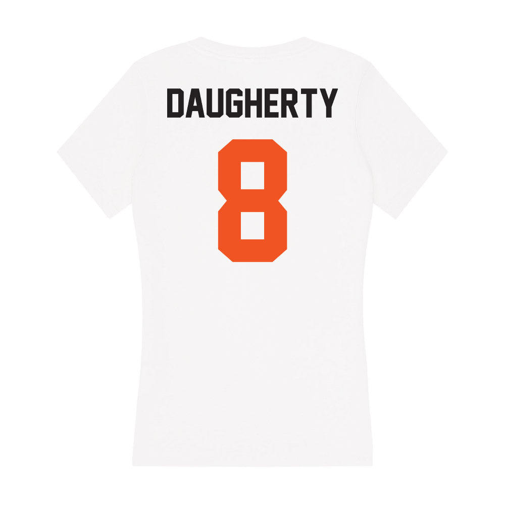 Oklahoma State - NCAA Baseball : Ian Daugherty - Women's V-Neck T-Shirt-1