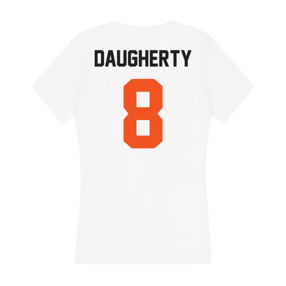 Oklahoma State - NCAA Baseball : Ian Daugherty - Women's V-Neck T-Shirt-1