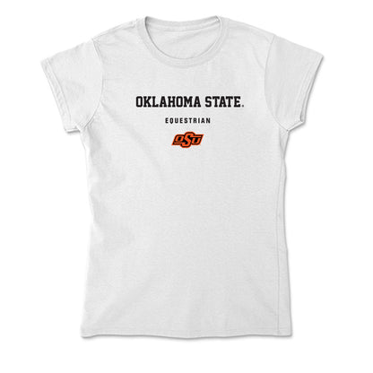 Oklahoma State - NCAA Equestrian : Emma Hechtman - Soft Style Women’s T-Shirt-0