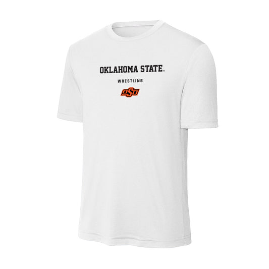 Oklahoma State - NCAA Wrestling : Ronnie Ramirez - Activewear T-Shirt-0