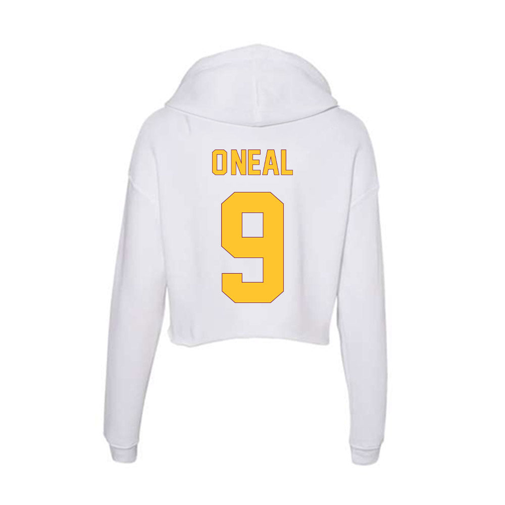 Arizona State - NCAA Football : Elijah O'Neal - Classic Shersey Women's Crop Fleece Hoodie-1