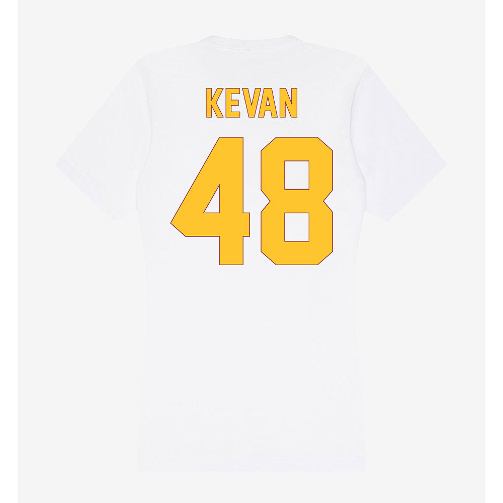 Arizona State - NCAA Men's Ice Hockey : Ben Kevan - Classic Shersey Women's V-Neck T-Shirt-1