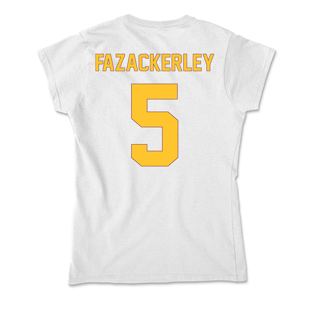 Arizona State - NCAA Women's Soccer : Lucy Fazackerley - Classic Shersey Soft Style Women’s T-Shirt-1