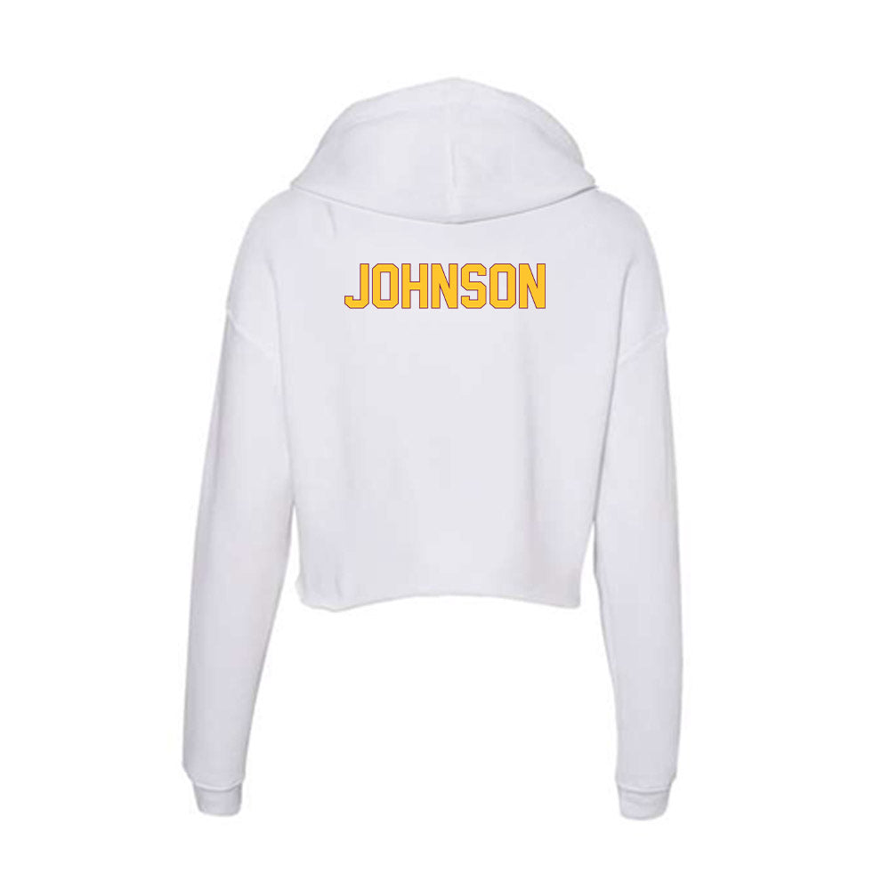 Arizona State - NCAA Women's Track & Field : Alex Johnson - Classic Shersey Women's Crop Fleece Hoodie-1
