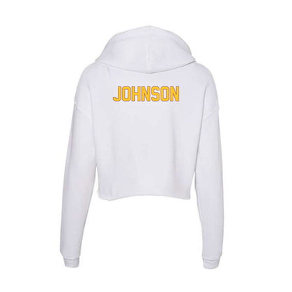 Arizona State - NCAA Women's Track & Field : Alex Johnson - Classic Shersey Women's Crop Fleece Hoodie-1