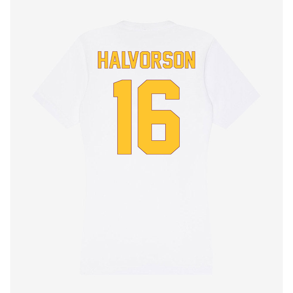 Arizona State - NCAA Baseball : Wyatt Halvorson - Classic Shersey Women's V-Neck T-Shirt-1