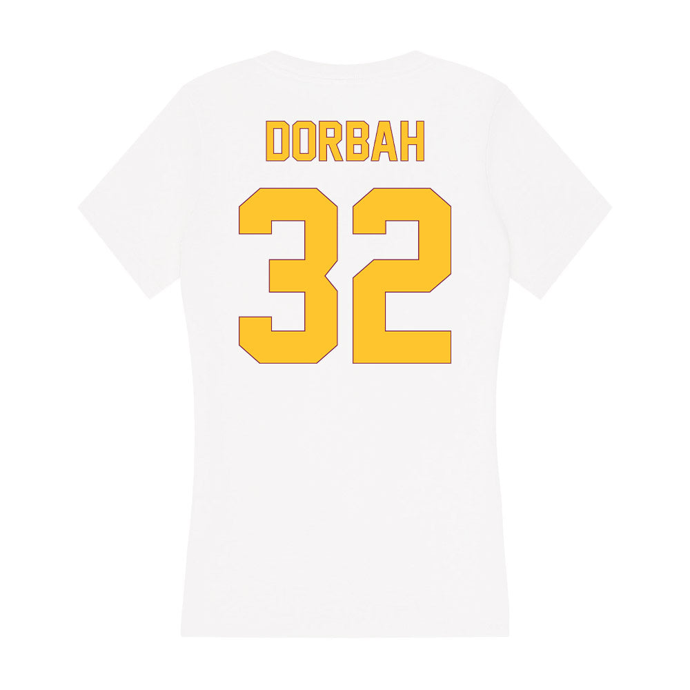 Arizona State - NCAA Football : Prince Dorbah - Classic Shersey Women's V-Neck T-Shirt-1