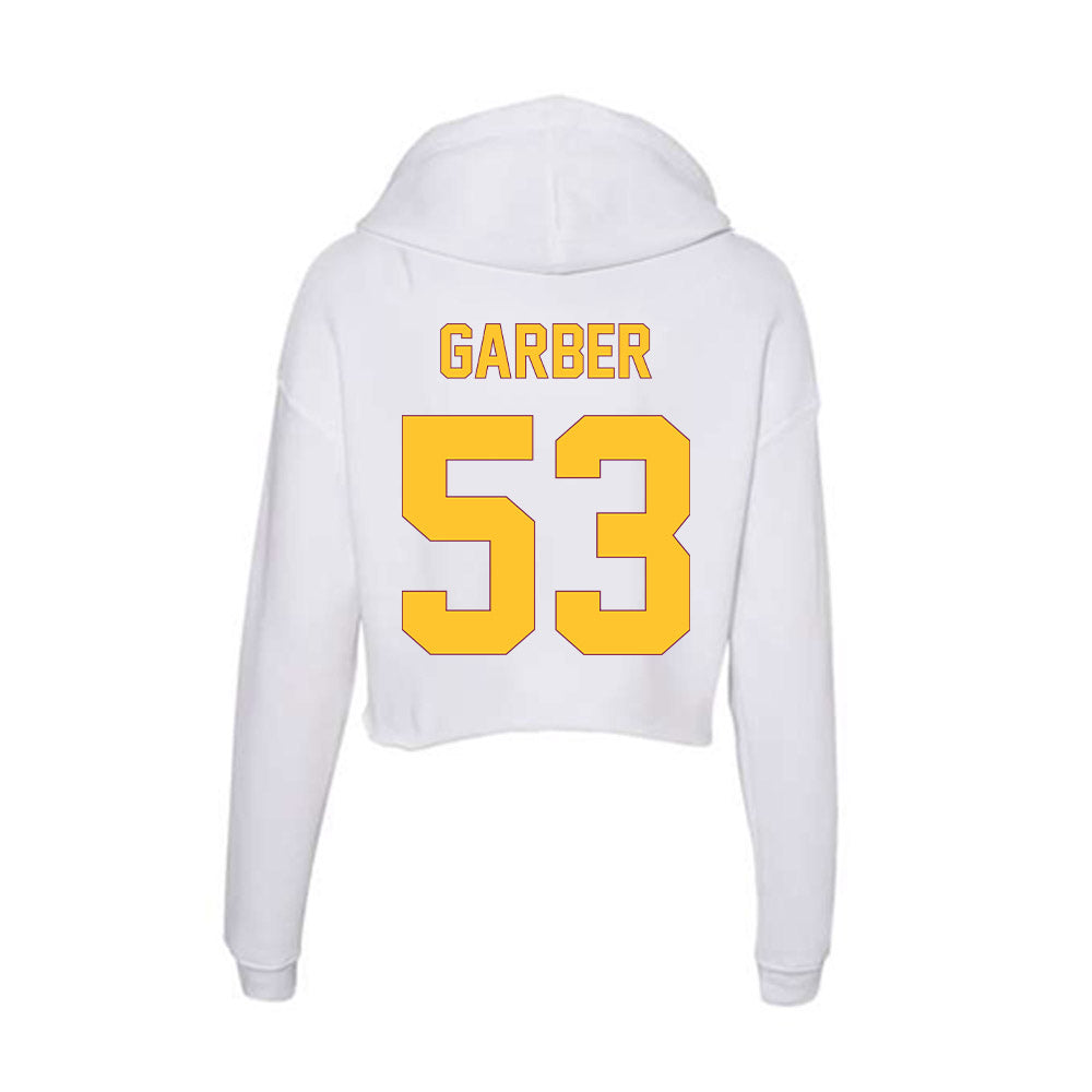 Arizona State - NCAA Baseball : Jonny Garber - Classic Shersey Women's Crop Fleece Hoodie-1