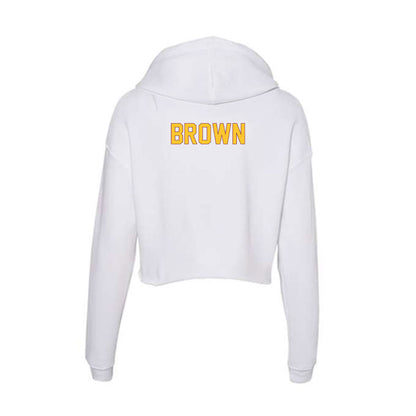 Arizona State - NCAA Triathlon : Britney Brown - Classic Shersey Women's Crop Fleece Hoodie-1