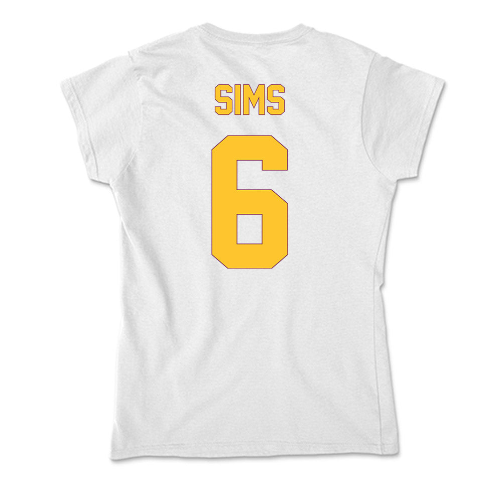 Arizona State - NCAA Football : Jeff Sims - Classic Shersey Soft Style Women’s T-Shirt-1