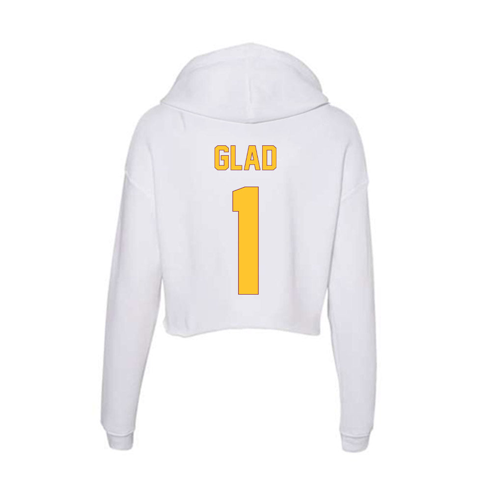 Arizona State - NCAA Women's Water Polo : Keri Glad - Classic Shersey Women's Crop Fleece Hoodie-1