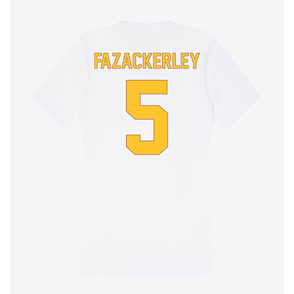 Arizona State - NCAA Women's Soccer : Lucy Fazackerley - Classic Shersey Women's V-Neck T-Shirt-1