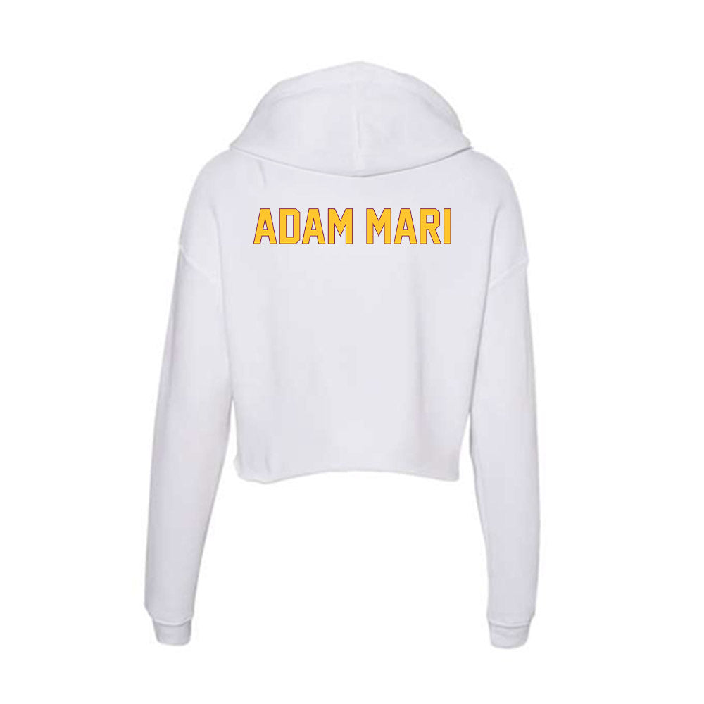 Arizona State - NCAA Triathlon : Zoe Adam Mari - Classic Shersey Women's Crop Fleece Hoodie-1