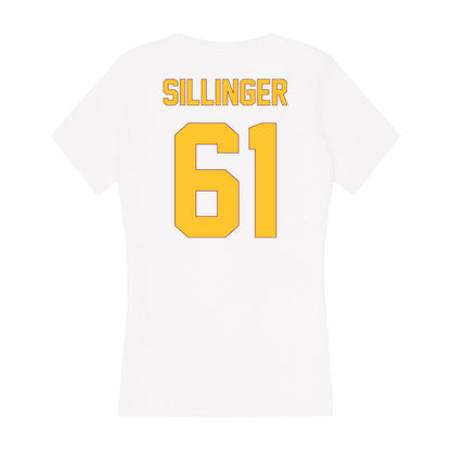 Arizona State - NCAA Men's Ice Hockey : Luke Sillinger - Classic Shersey Women's V-Neck T-Shirt-1