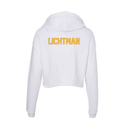 Arizona State - NCAA Women's Gymnastics : Caroline Lichtman - Classic Shersey Women's Crop Fleece Hoodie-1