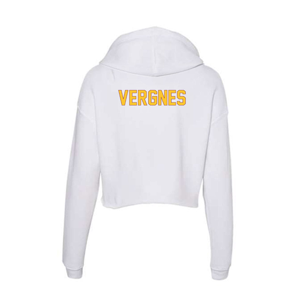 Arizona State - NCAA Men's Swimming & Diving : Lucien Vergnes - Classic Shersey Women's Crop Fleece Hoodie-1