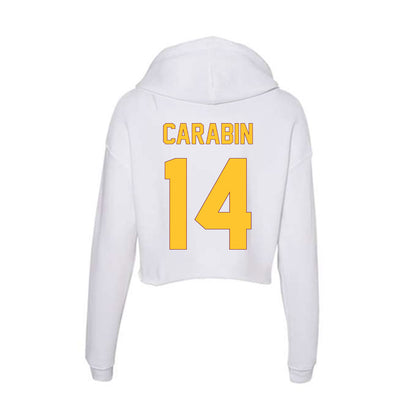 Arizona State - NCAA Women's Soccer : Allison Carabin - Classic Shersey Women's Crop Fleece Hoodie-1