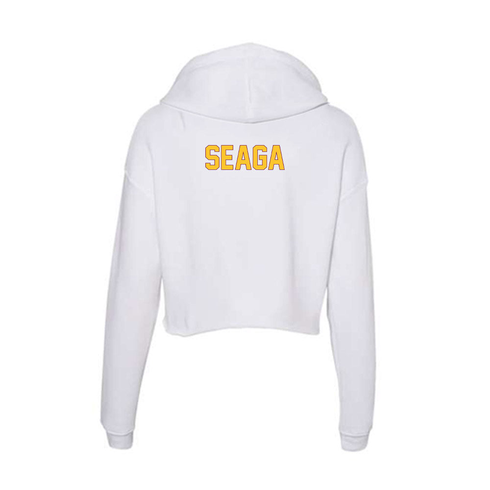 Arizona State - NCAA Women's Gymnastics : Chloe Seaga - Classic Shersey Women's Crop Fleece Hoodie-1