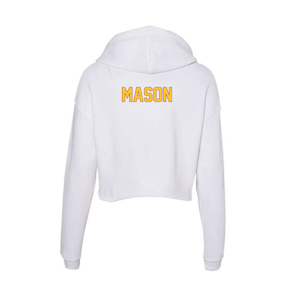 Arizona State - NCAA Men's Swimming & Diving : Jake Mason - Classic Shersey Women's Crop Fleece Hoodie-1