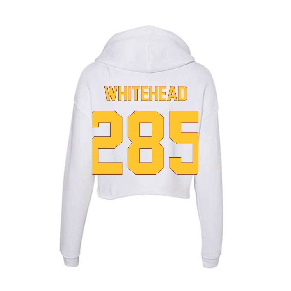 Arizona State - NCAA Wrestling : Melvin Whitehead - Classic Shersey Women's Crop Fleece Hoodie-1