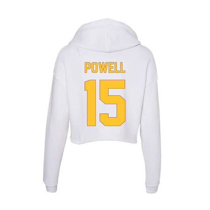 Arizona State - NCAA Men's Ice Hockey : Noah Powell - Classic Shersey Women's Crop Fleece Hoodie-1