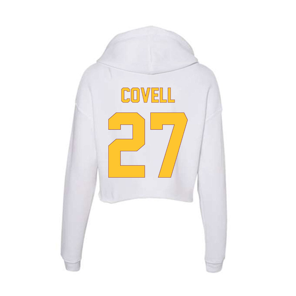 Arizona State - NCAA Women's Volleyball : Brynn Covell - Classic Shersey Women's Crop Fleece Hoodie-1