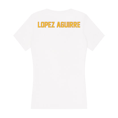 Arizona State - NCAA Triathlon : MJ Lopez Aguirre - Classic Shersey Women's V-Neck T-Shirt-1