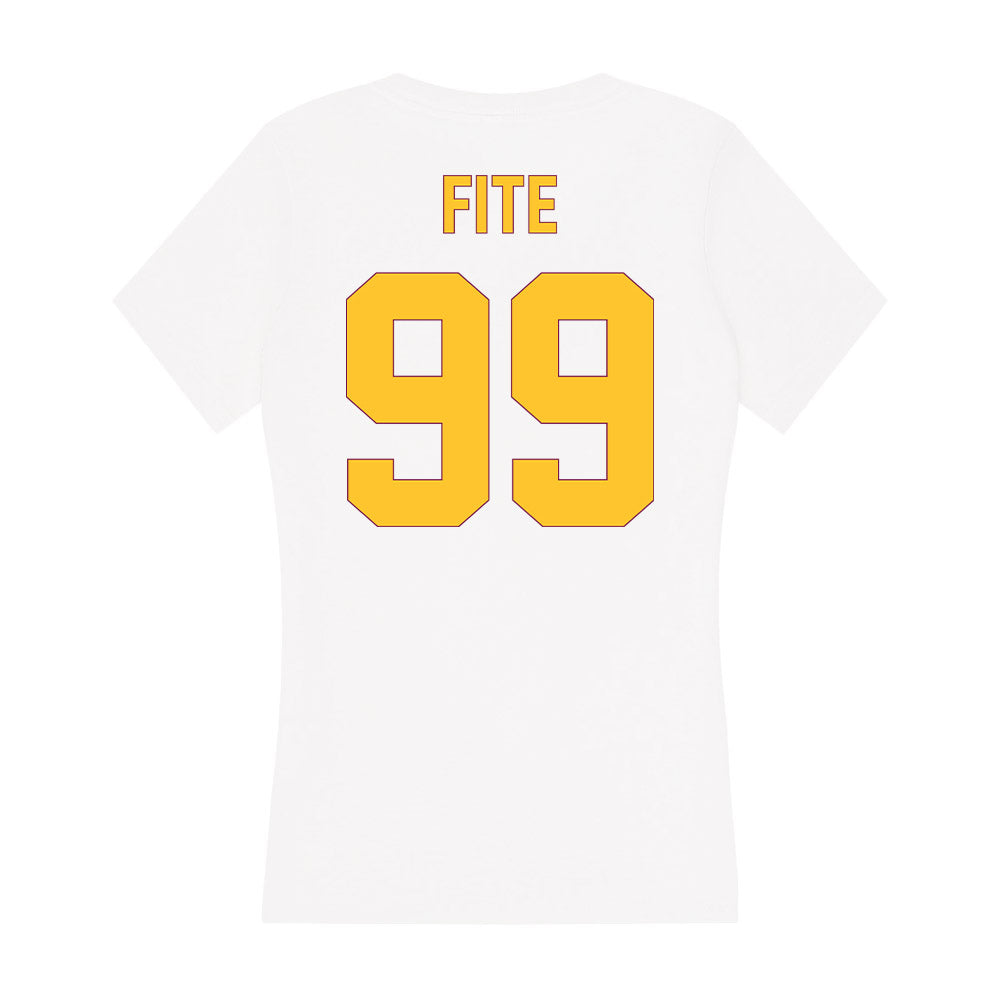 Arizona State - NCAA Football : CJ Fite - Classic Shersey Women's V-Neck T-Shirt-1