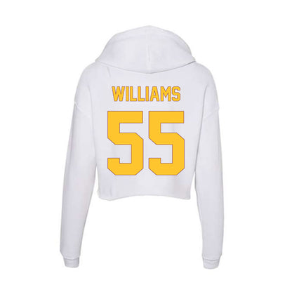 Arizona State - NCAA Football : Ramar Williams - Classic Shersey Women's Crop Fleece Hoodie-1