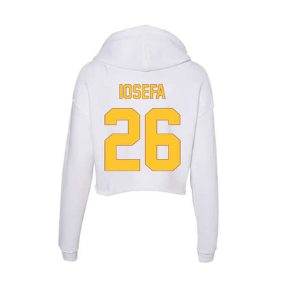 Arizona State - NCAA Football : Isaiah Iosefa - Classic Shersey Women's Crop Fleece Hoodie-1