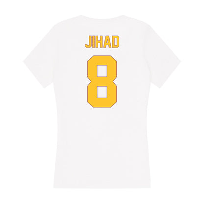 Arizona State - NCAA Men's Basketball : Basheer Jihad - Classic Shersey Women's V-Neck T-Shirt-1