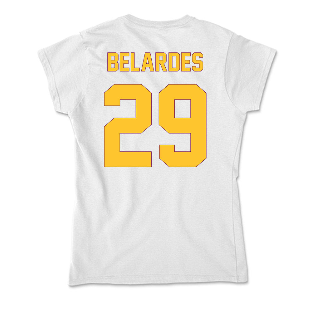 Arizona State - NCAA Baseball : Alec Belardes - Classic Shersey Soft Style Women’s T-Shirt-1